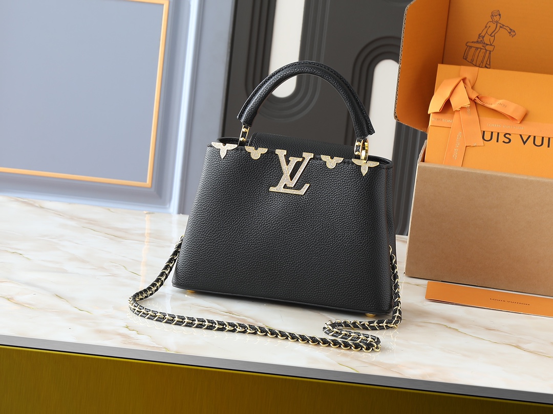 LV Alma Bb Handbag Monogram Canvas Model M13104 Zip Closure Luxury Handbag